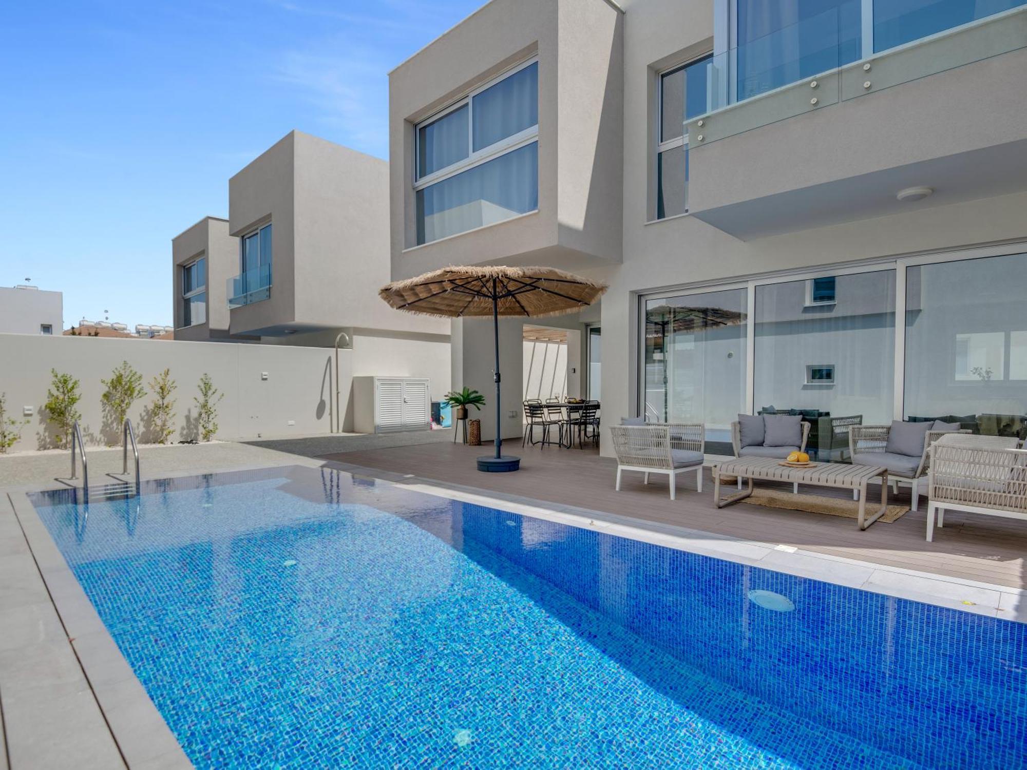 Sanders Mythical Blue Villas Paralimni Zewnętrze zdjęcie