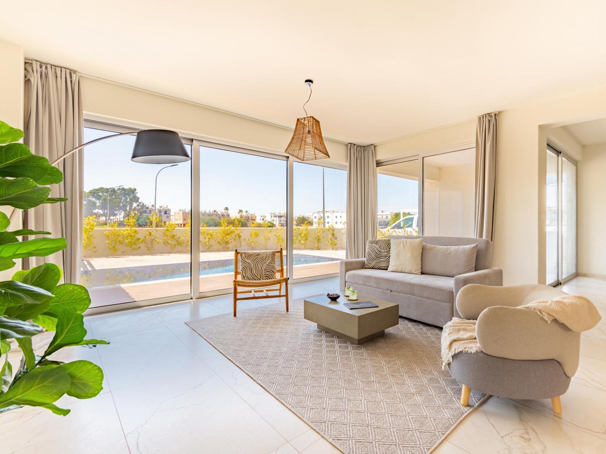 Sanders Mythical Blue Villas Paralimni Zewnętrze zdjęcie
